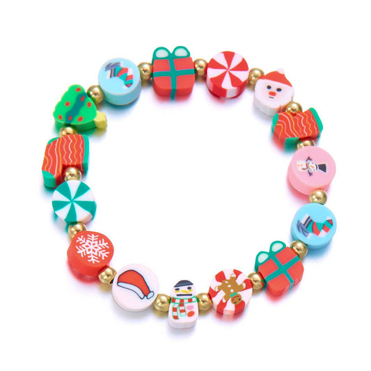CHRISTMAS SOFT SANTA CLAUS BRACELET