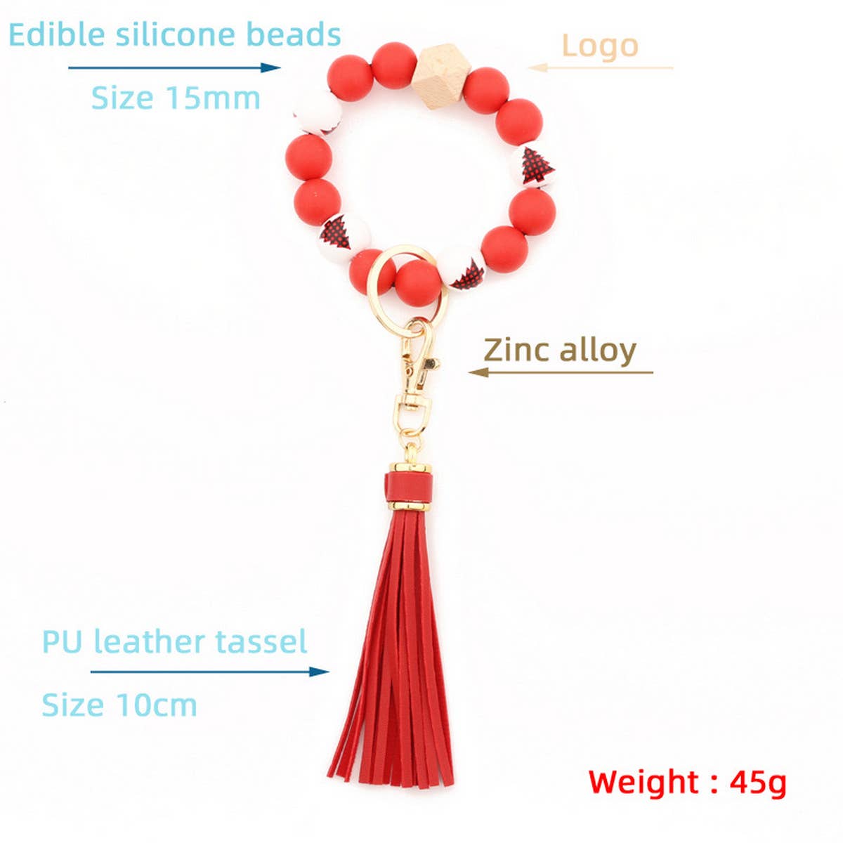 2024 NEW CHRISTMAS BRACELET KEYCHAIN_CWMM1315