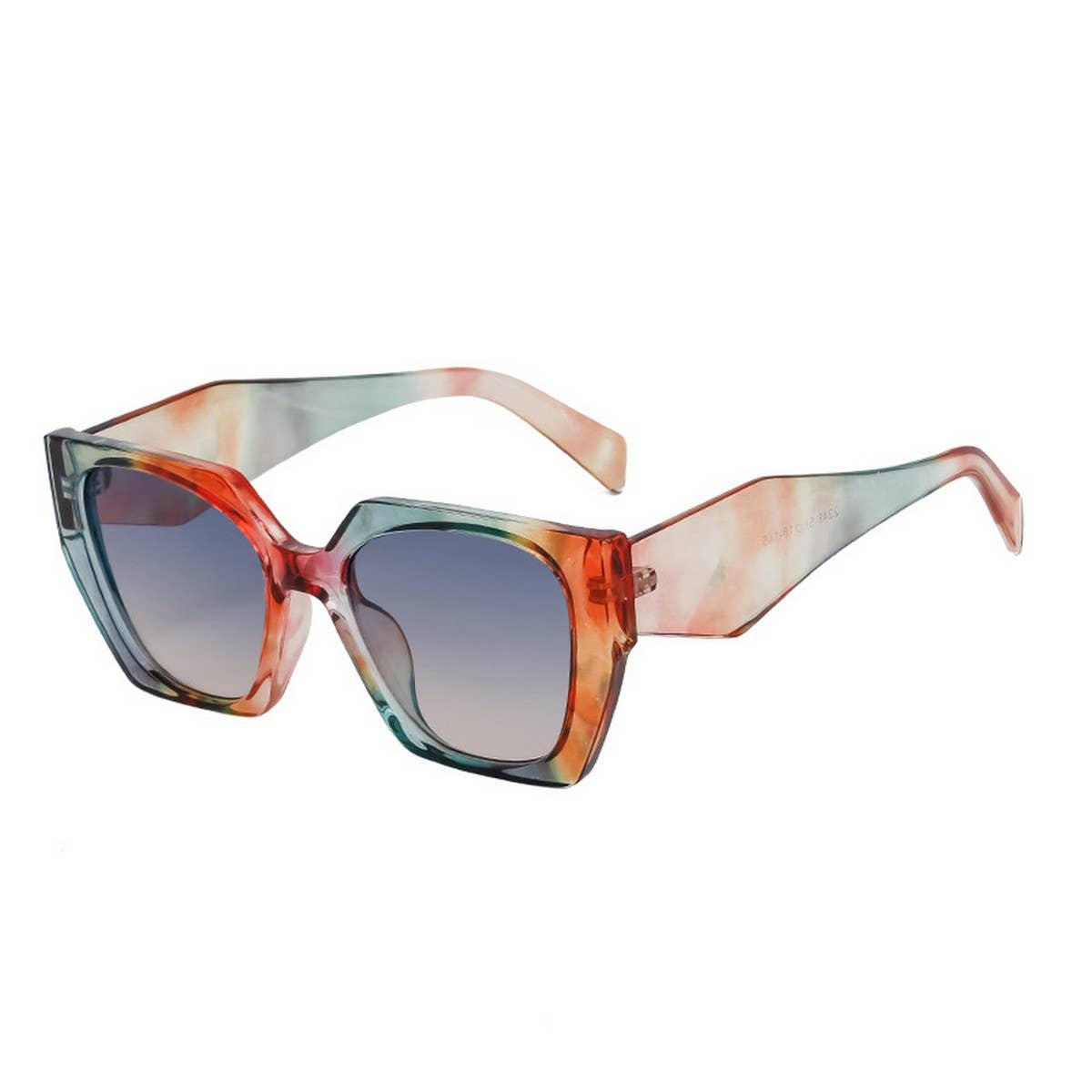 CAT-EYE WIDE TEMPLE UV PROTECTION SUNGLASSES_CWASG0556