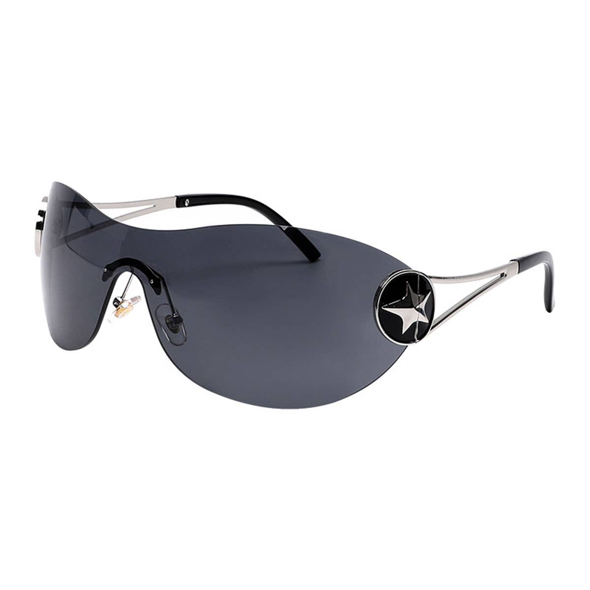 Y2K LARGE-FRAME SUNGLASSES WITH FIVE-POINTED STARS_CWASG0151