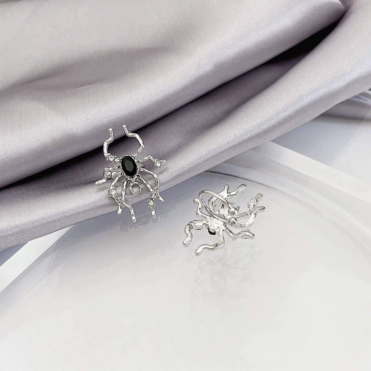 HALLOWEEN PERSONALIZED SPIDER EARRINGS