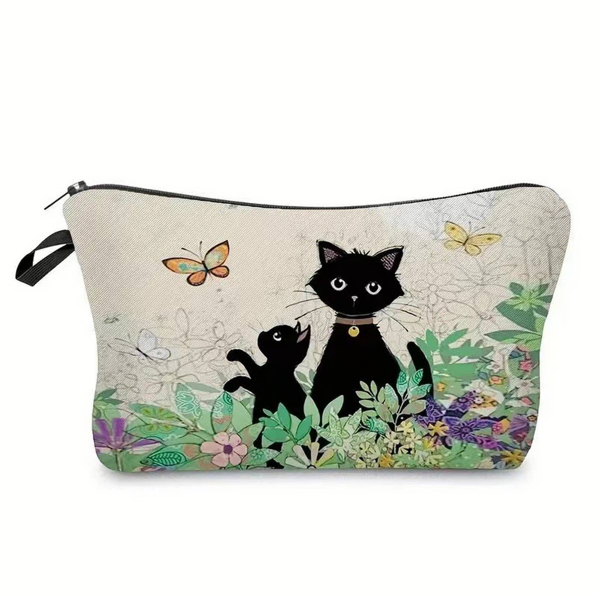 RETRO CAT CREATIVE COSMETIC BAG_CWAB2267