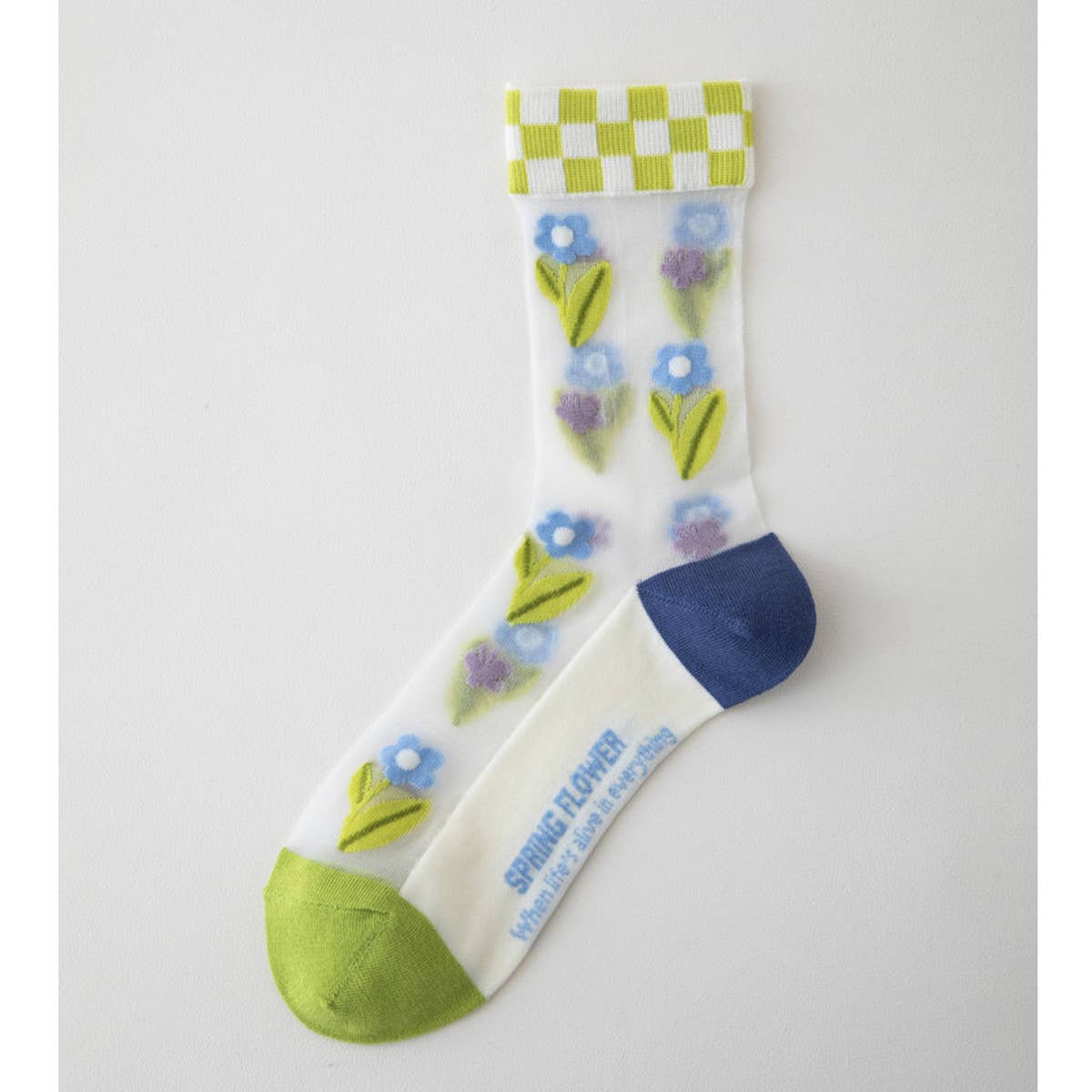 2024 NEW TRANSPARENT GLASS SILK FLOWER SOCKS_CWMS0546