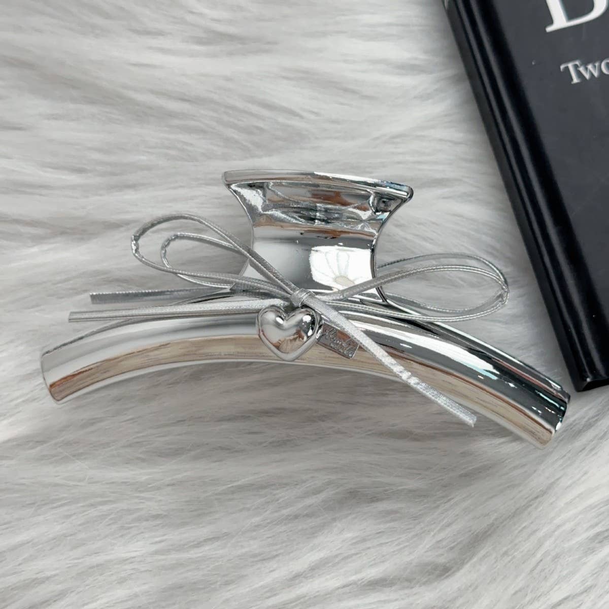 NICHE DESIGN BOW HEART PENDANT HAIRPIN_CWAHA2374