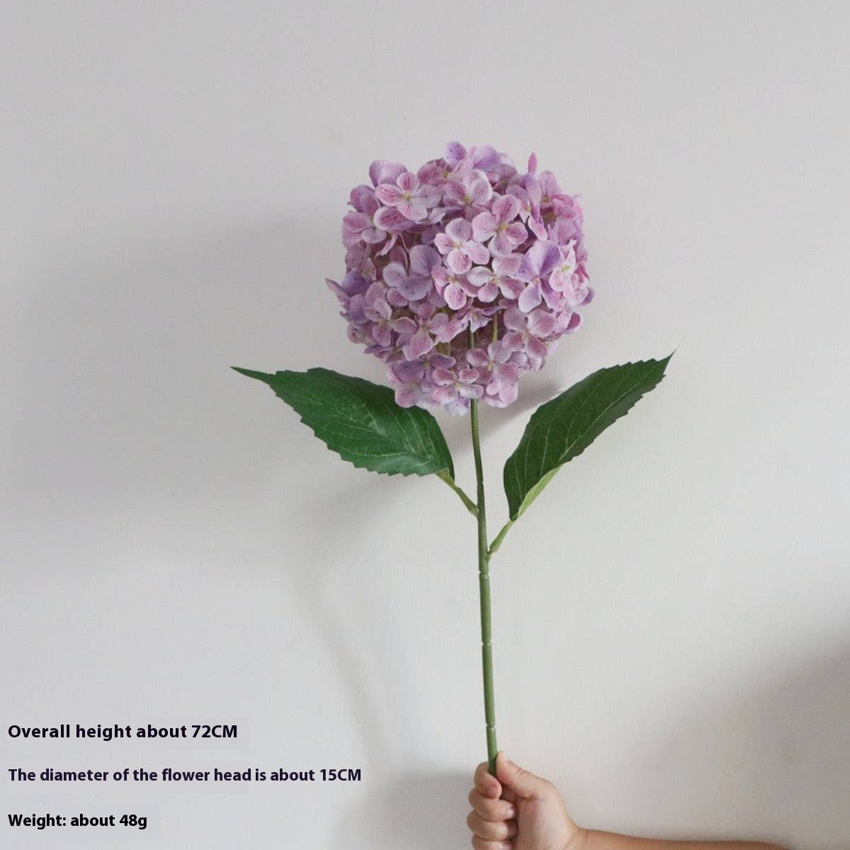 Faux Hydrangea Lollipop Flower for Wedding Decor