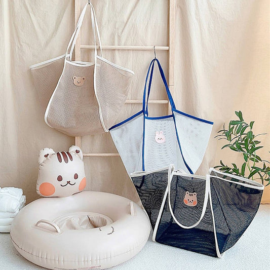 MESH BEACH BAG FOR SWIMMING AND FITNESS_CWAB1924