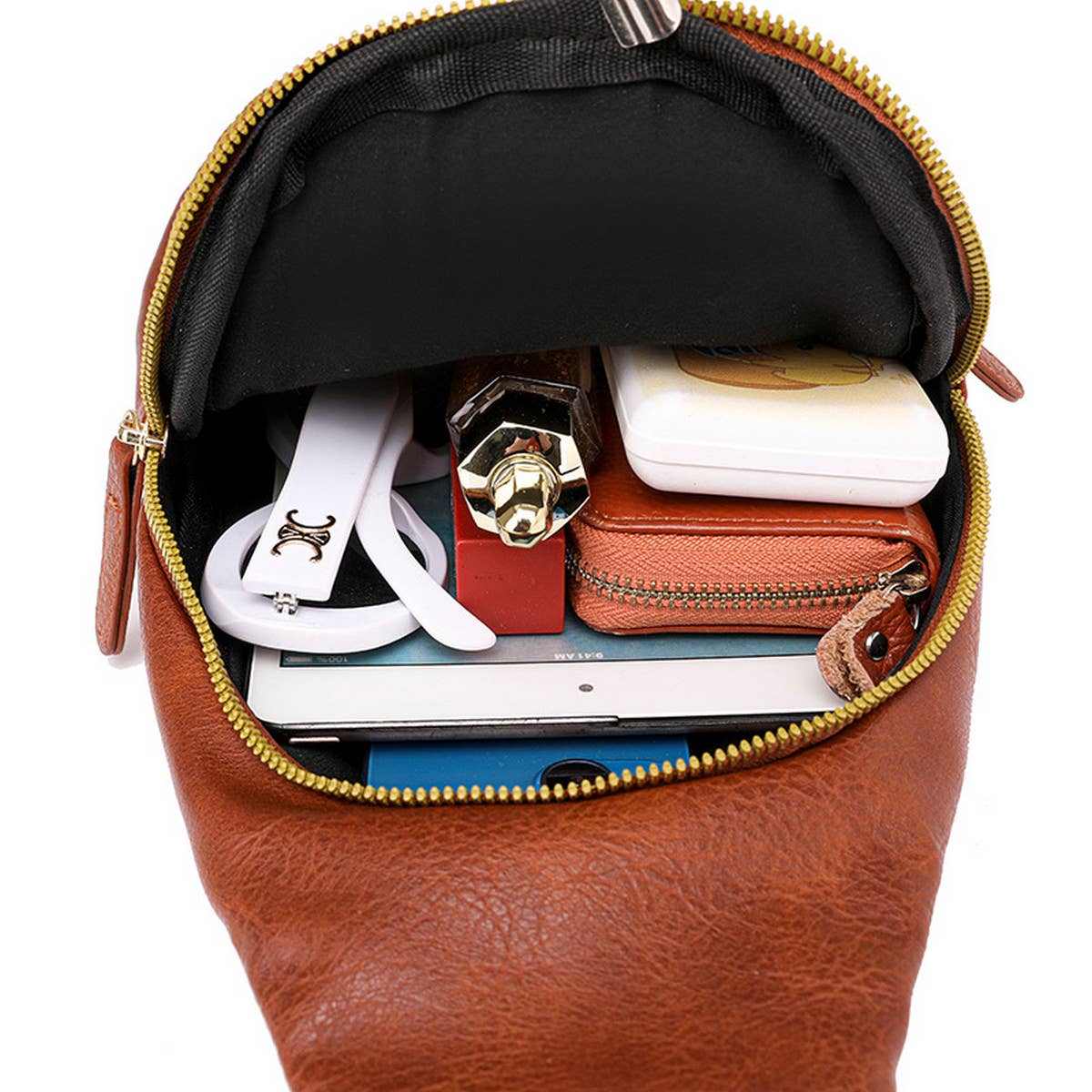 POPULAR RETRO PU CHEST BAG WAIST BAG_CWAB2707