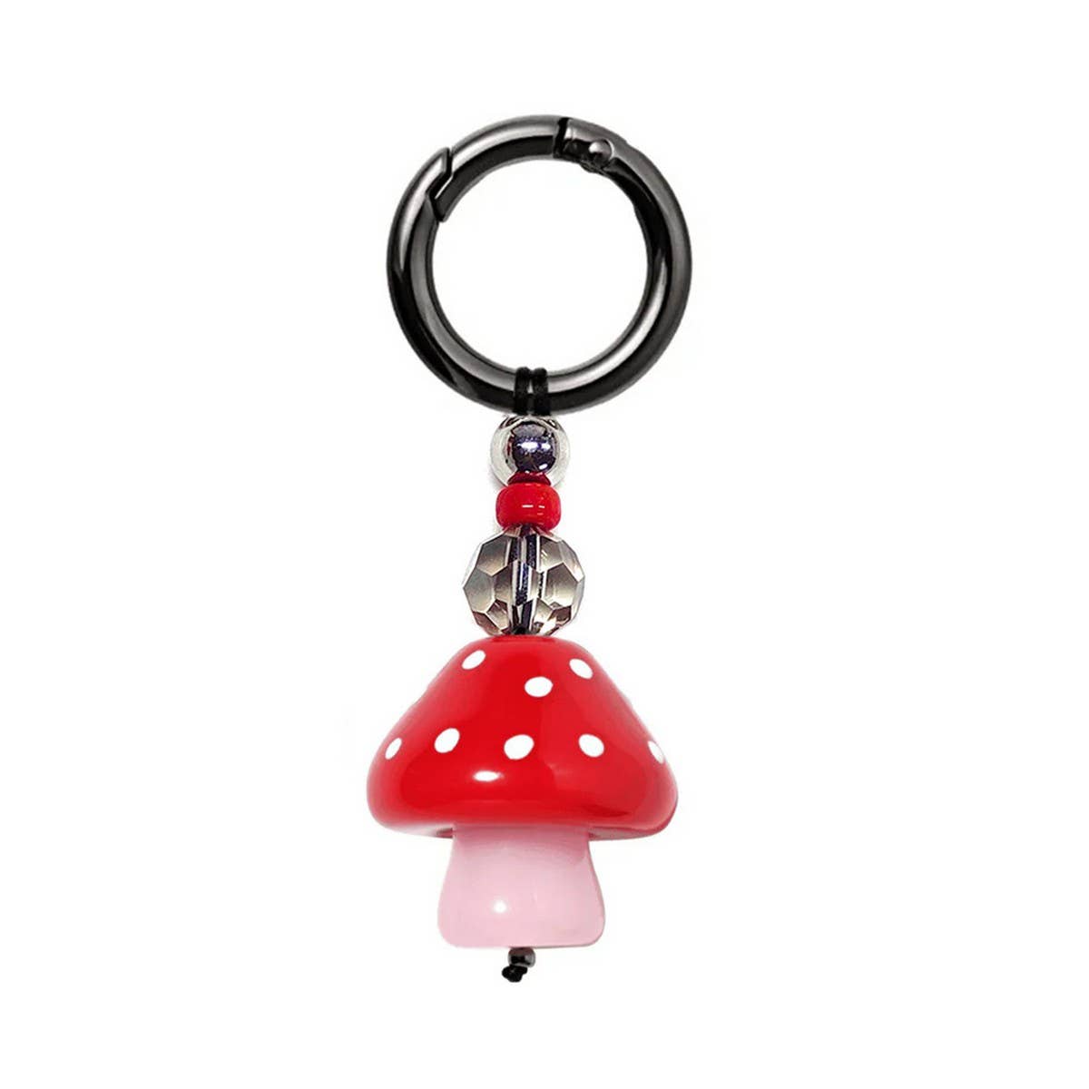 CWMM8686_LOVE BEADED NICHE ALL-MATCH KEYCHAIN