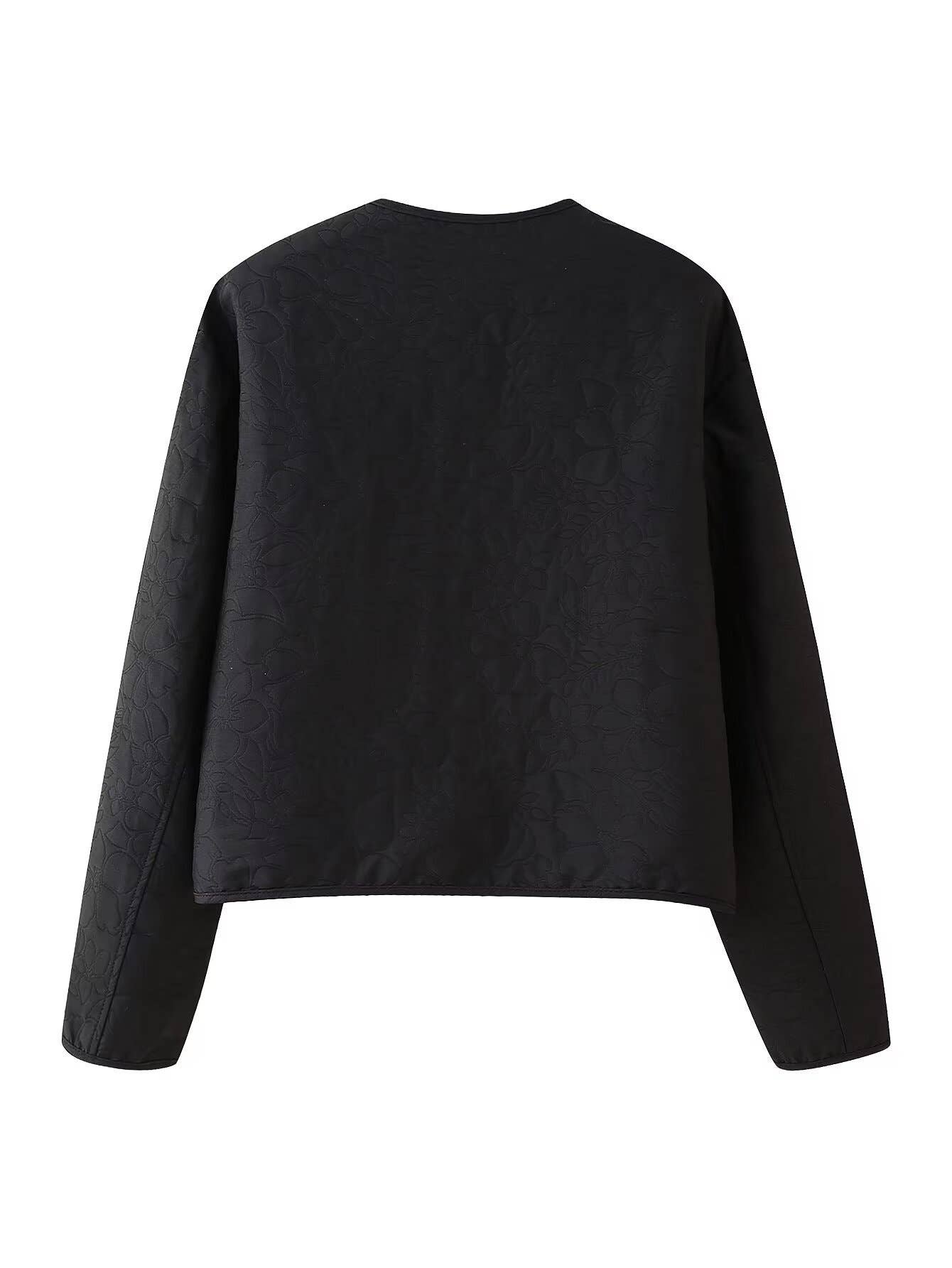 STYLISH ALL-FIT FLORAL EMBROIDERED JACKET