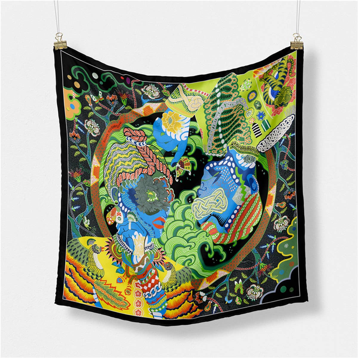 Twilled Satin Mini Scarf ? Hair & Bag Ribbon Wrap