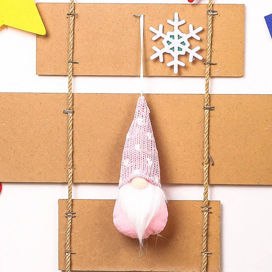 CHRISTMAS DECORATIONS FACELESS OLDMAN DOLL PENDANT