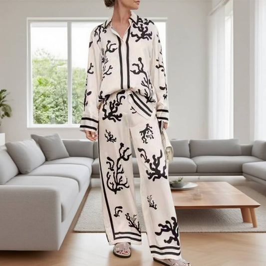 Personalized printed color matching loose suit