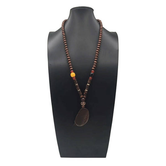 ETHNIC RETRO SWEATER CHAIN CLOTHING WITH NECKLACE