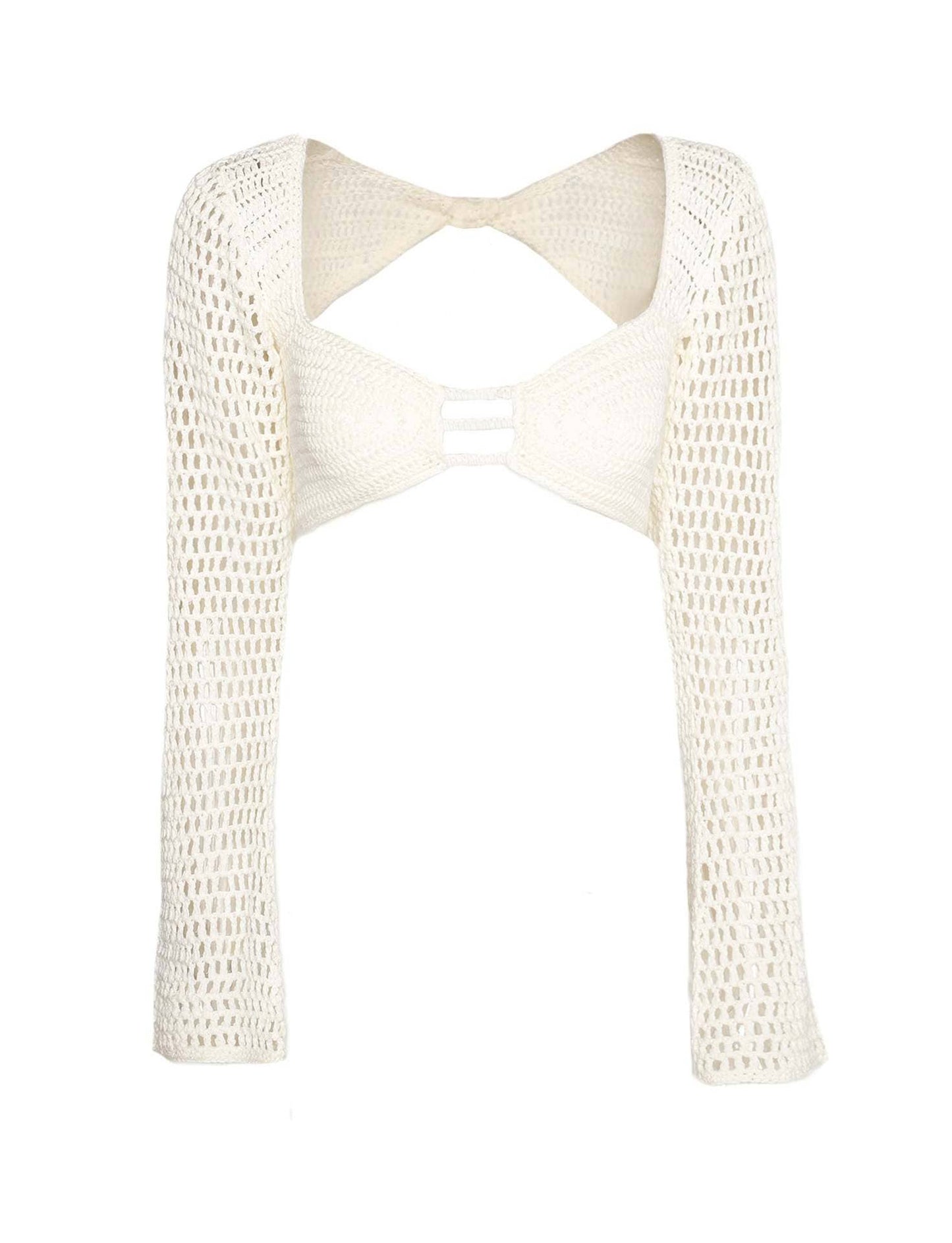 LONG SLEEVED TETHERED HIP KNIT DRESS SET