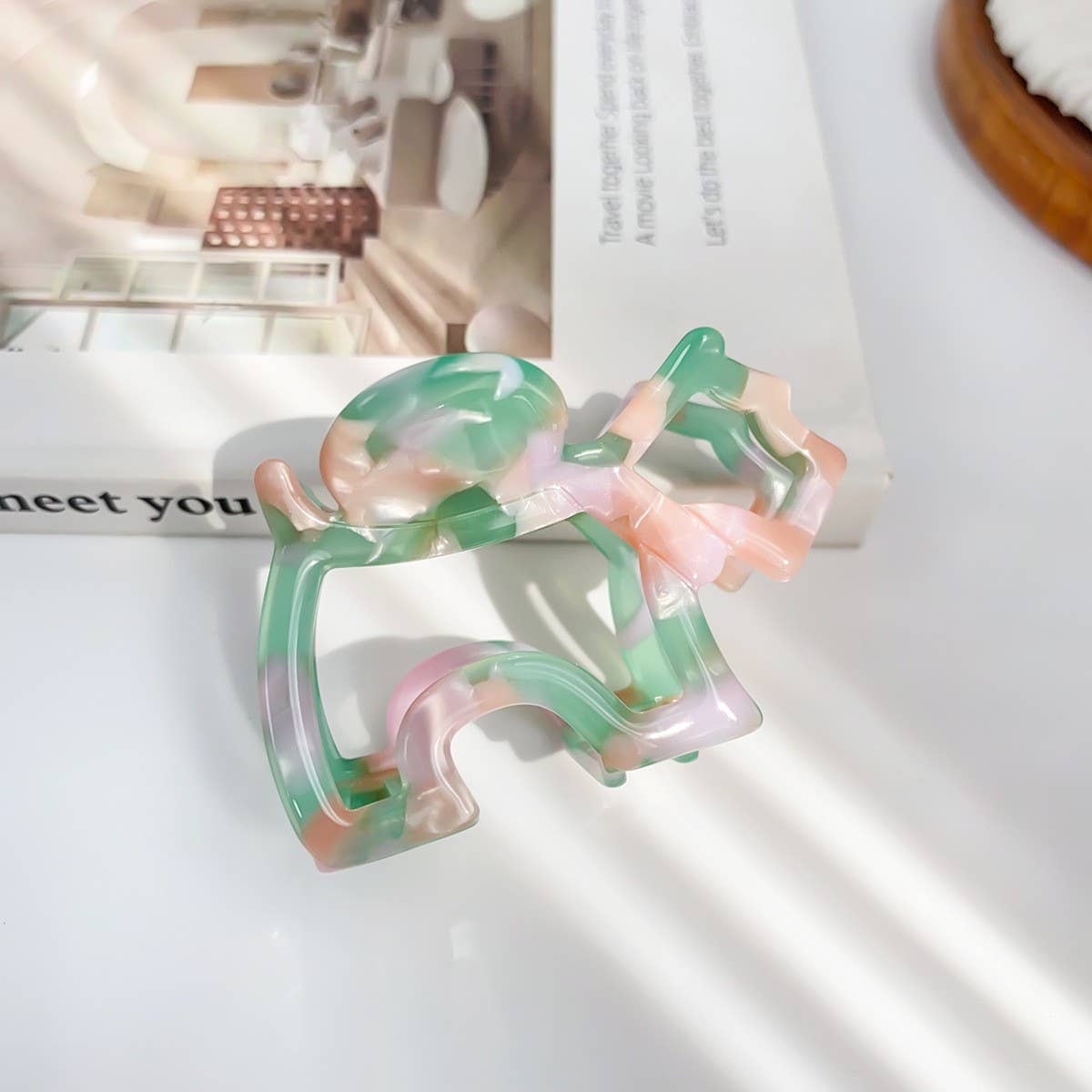 FUN AND CUTE DOG HOLLOW SIMPLE HAIRPIN_CWAHA1505