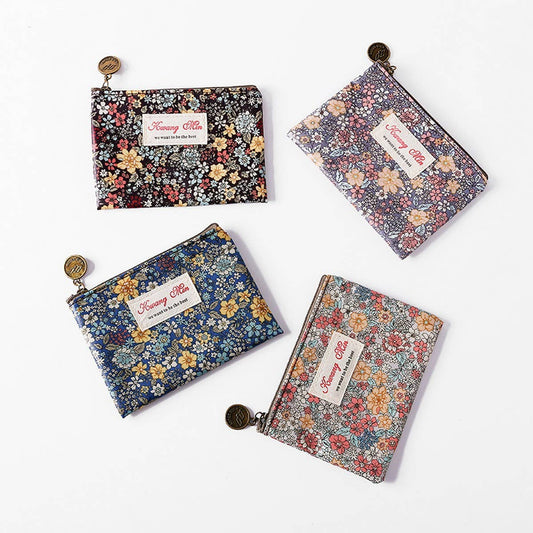 CUTE FLORAL PATTERN WASH BAG WALLET_CWAB1735