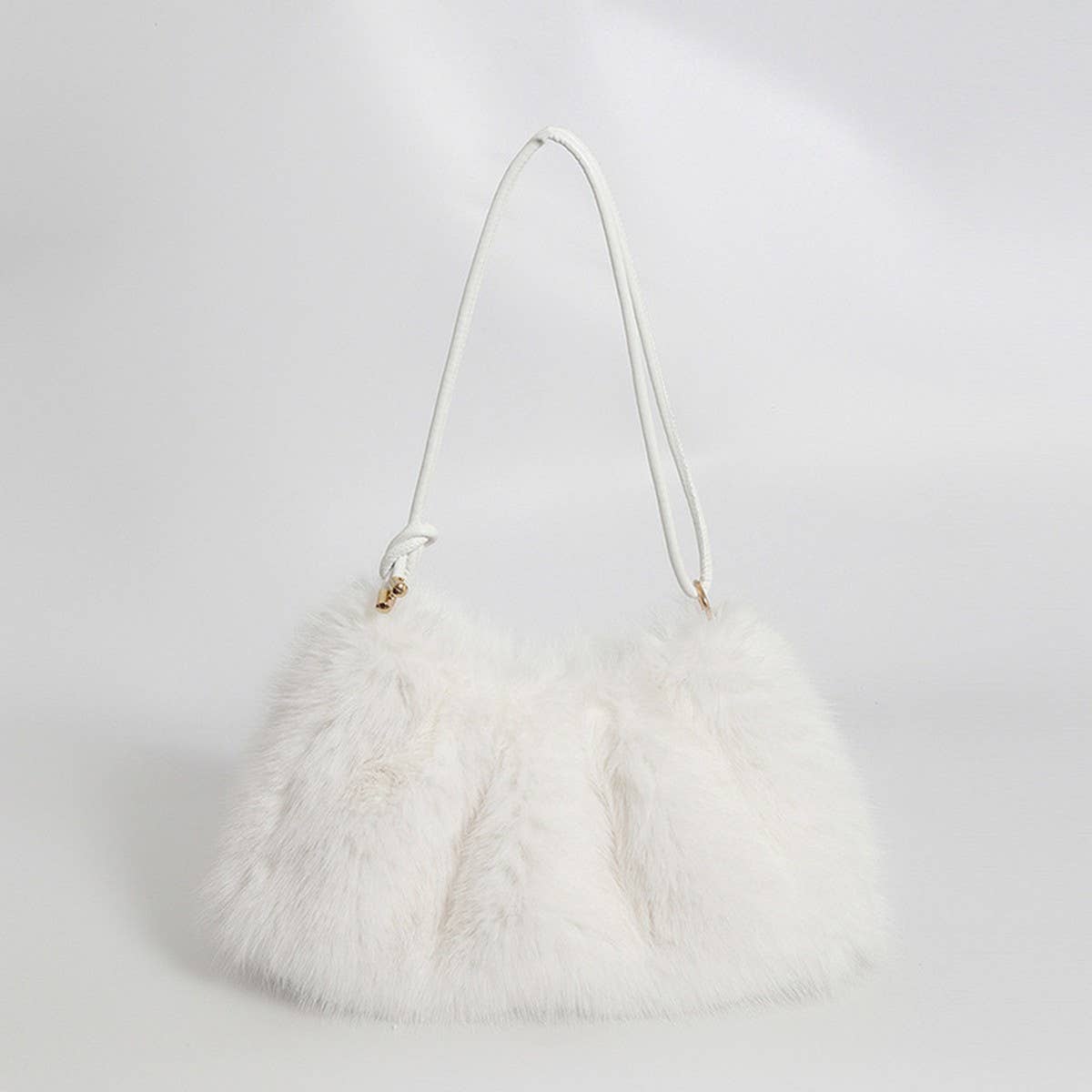 Plush Fur Shoulder Bag Women Handbag Tote_CUAB00539