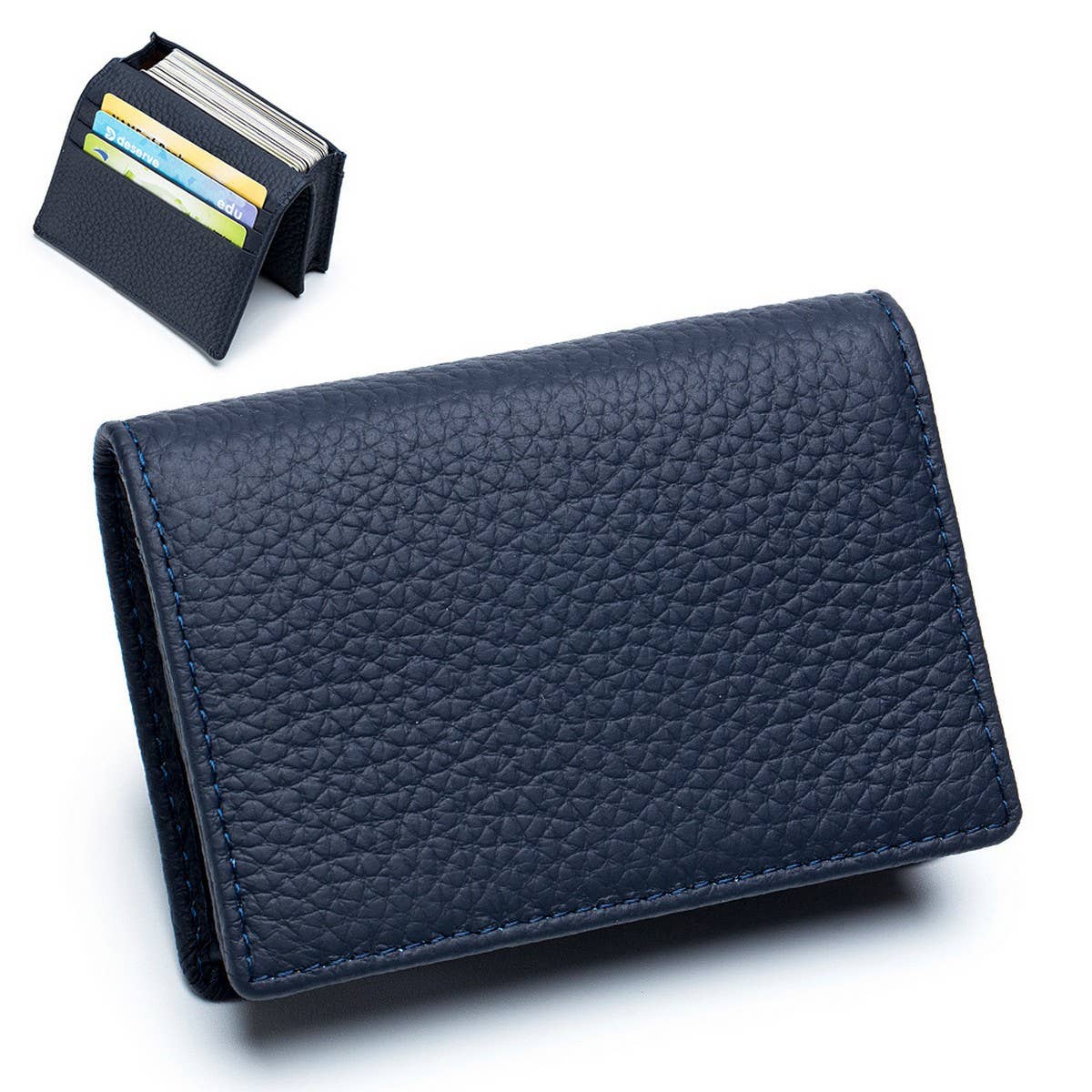 CASUAL TOPLAYER COWHIDE GENUINE LEATHER CARD HOLDER_CWAB3826