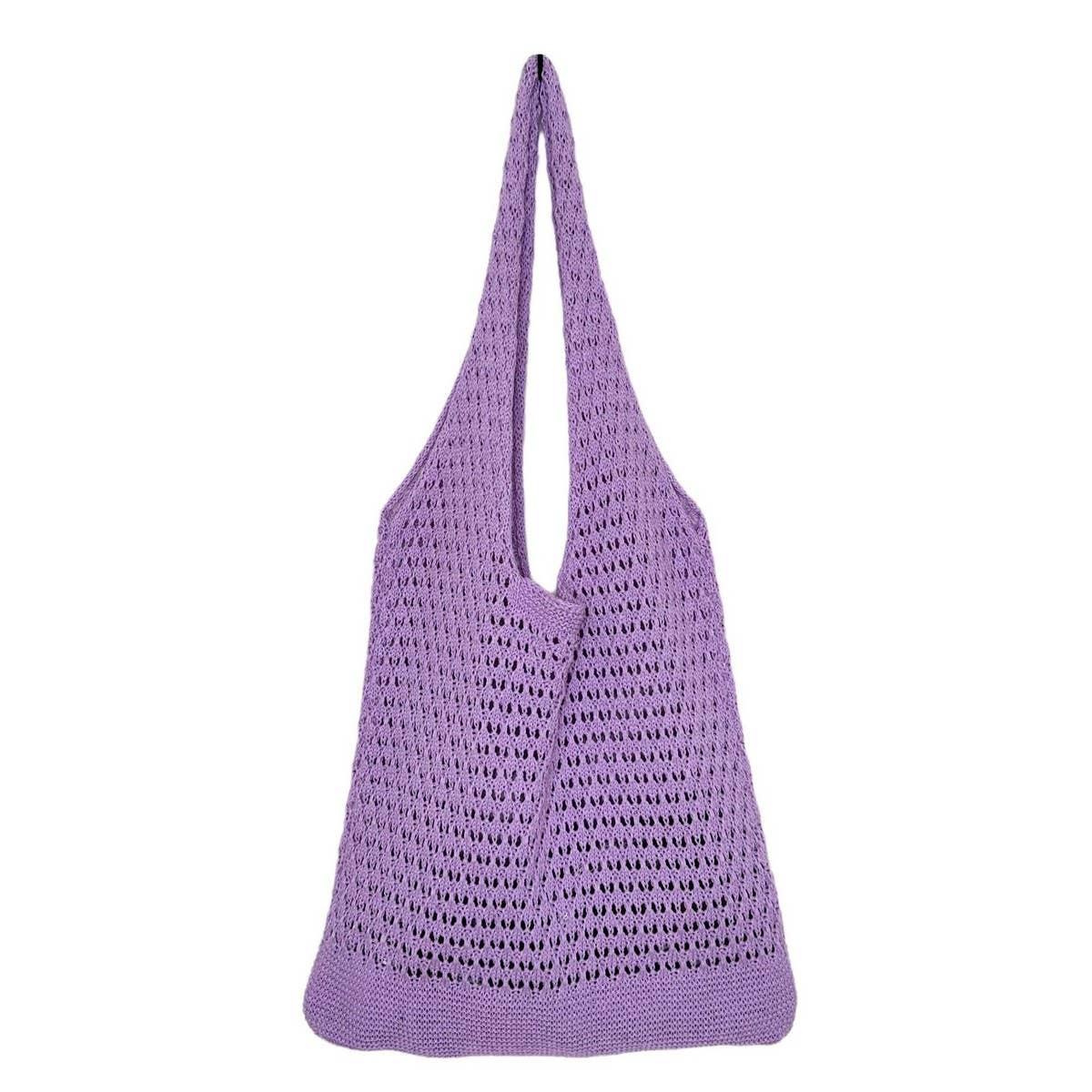 CWAB4577_TOTE KNIT HOLLOW WOVEN SHOULDER BAG