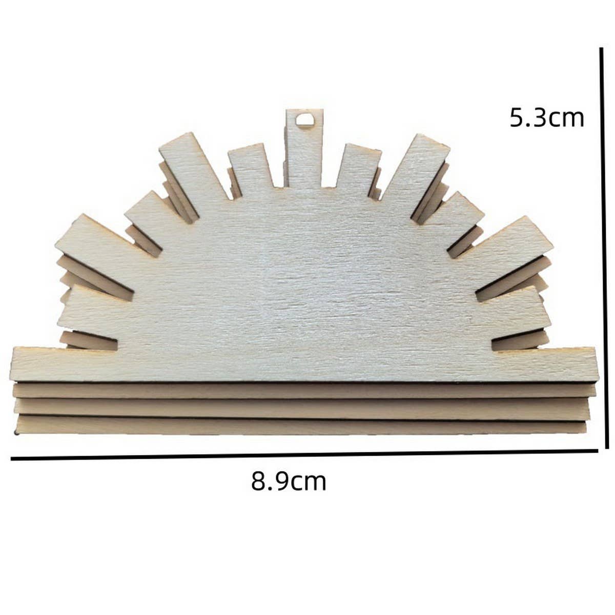 CWMM9160_PARTY DECORATION DIY BLANK PAINTING WOOD CHIPS