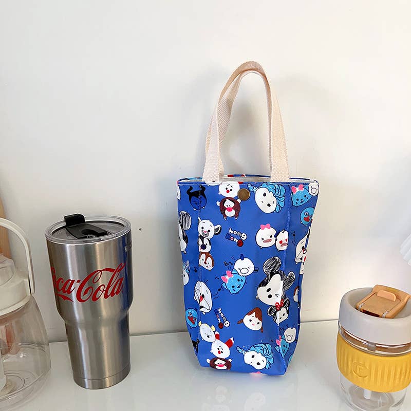 Cartoon three-dimensional water cup sleeve bag