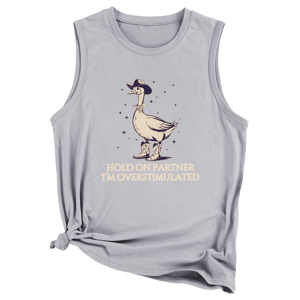 Cute Graphic Tank Top for Women, Loose Fit