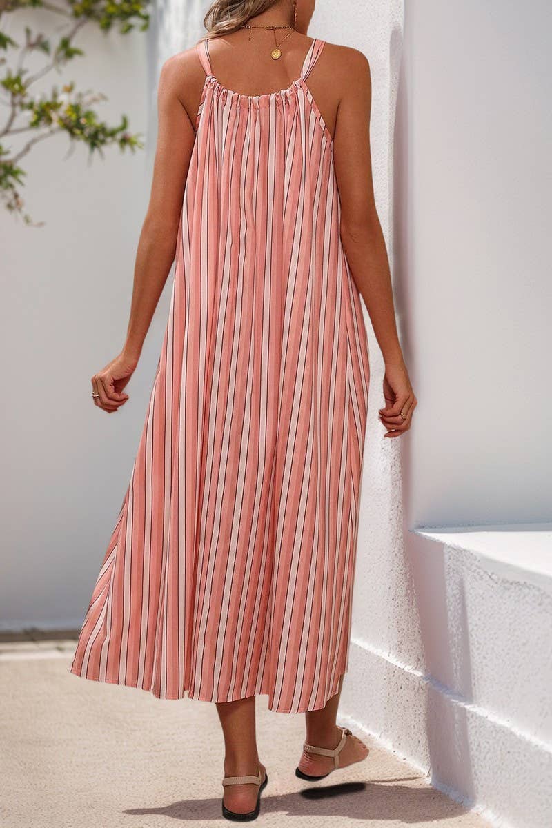 CWDMD4957_SUMMER SWEETHEART STRIPED SLING DRESS