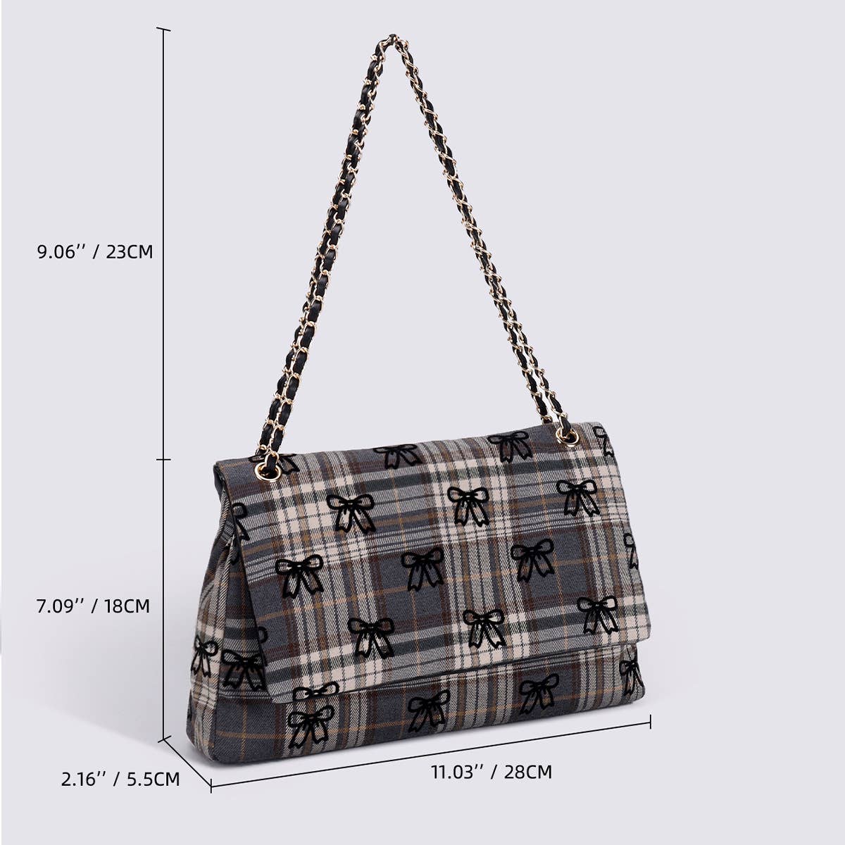 ALL-MATCH CHAIN UNDERARM BAG SHOULDER BAG_CWAB2932
