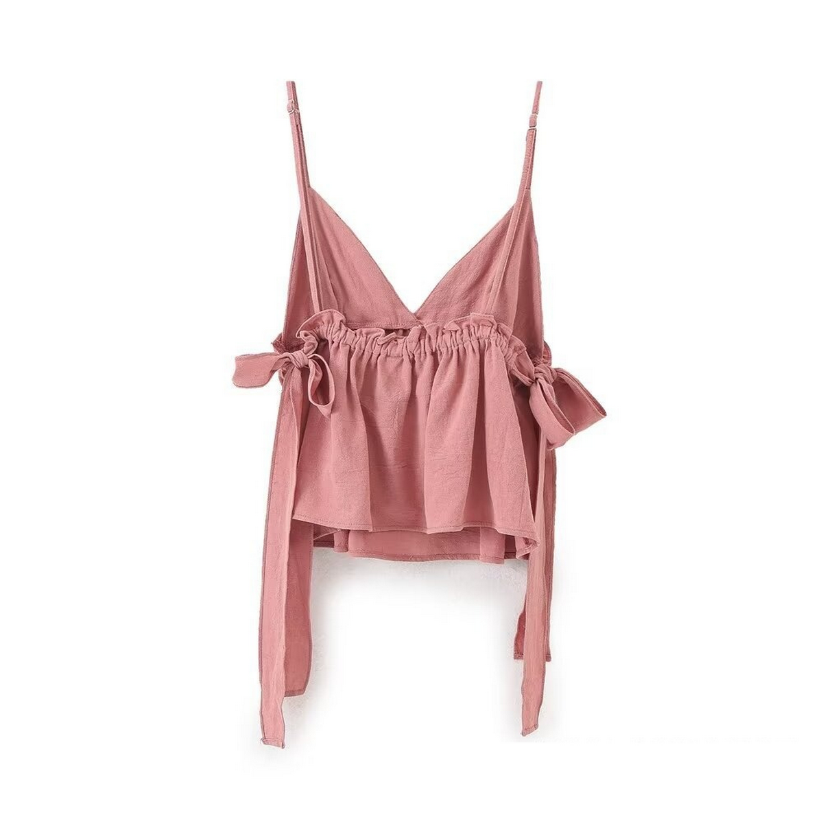 Solid Color Camisole ??French Chic Style_CWTHT0243