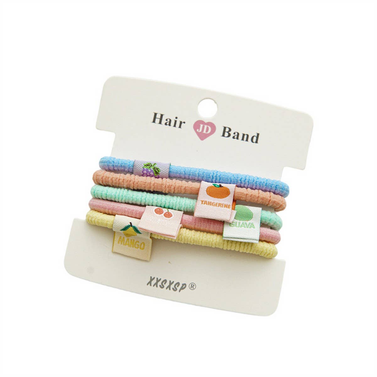 SWEET CANDY COLOR CHILDREN'S HAIR TIES_CWAHA1114
