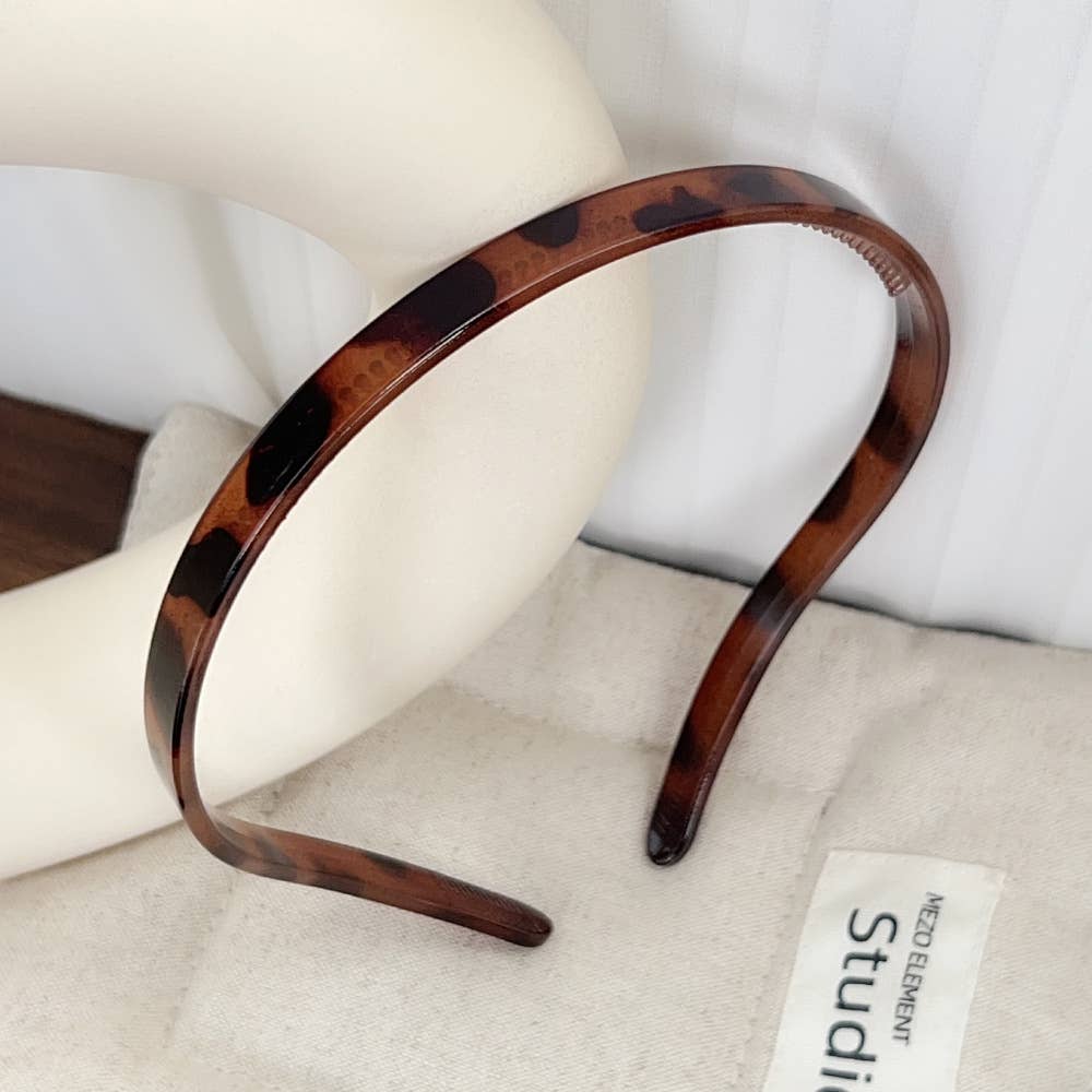 High-end semi-tied simple geometric hair clips