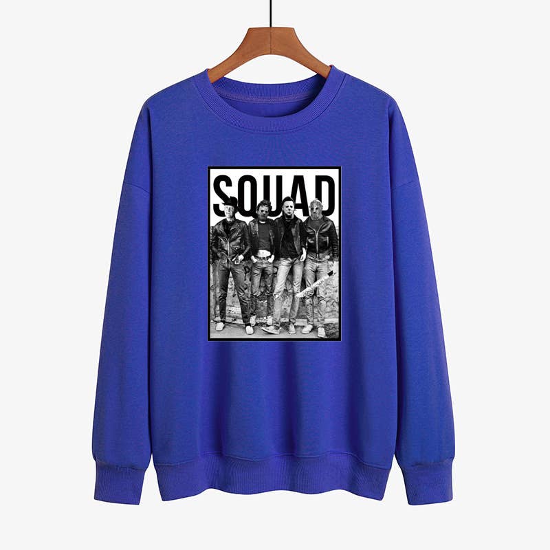 Ghost-Catching Team'S Trendy Printed Hoodie