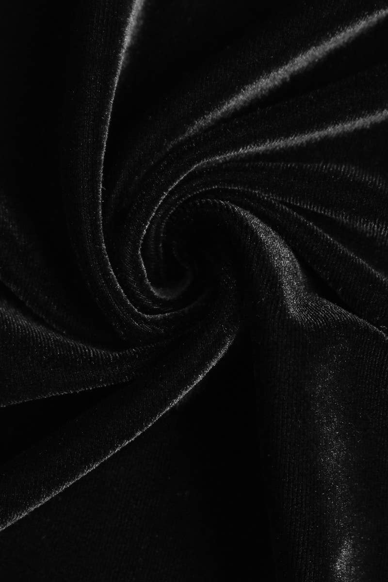 CWDMD01060_SEXY V NECK CROSS WRAP BODYCON MIDI PARTY DRESS