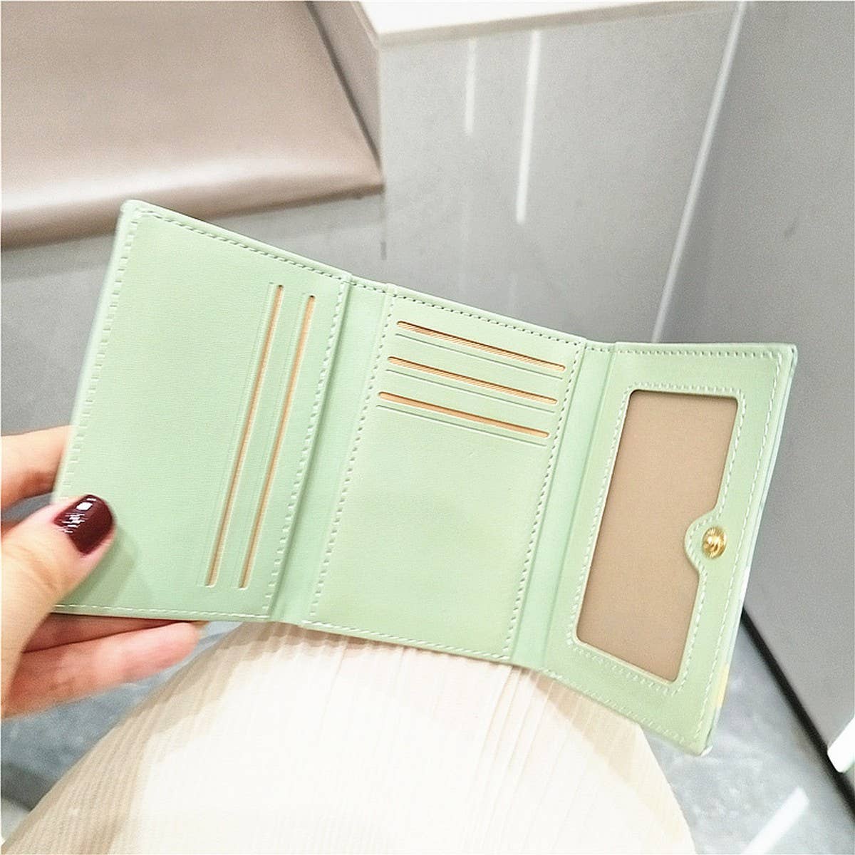 2024 NEW THIN MINI COMPACT SHORT WALLET_CWAB2552