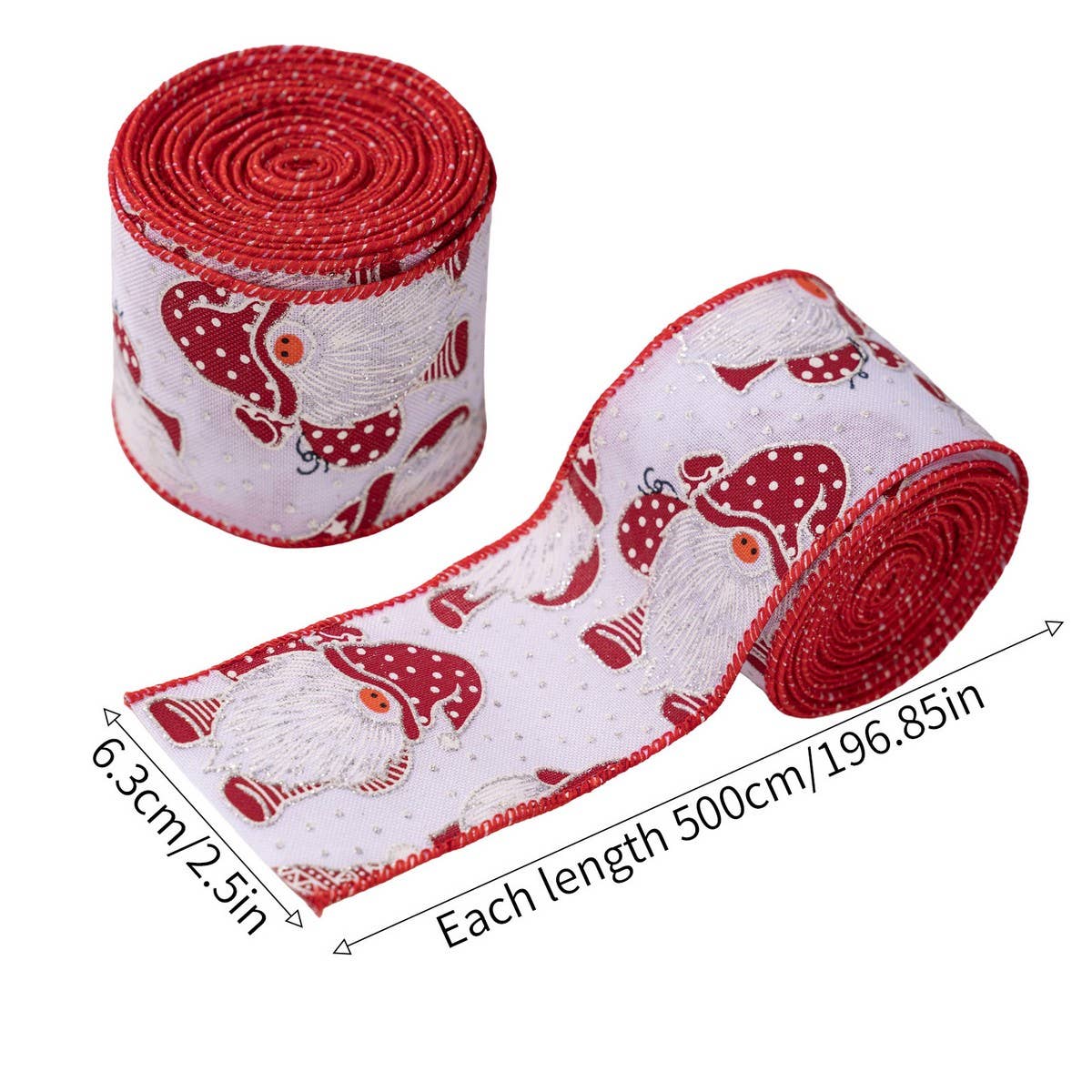 CWMM10196_COLORFUL CHRISTMAS RIBBON FOR TREE AND GIFTS