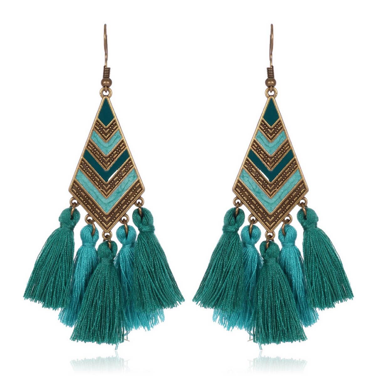 VERSATILE TASSEL GRADIENT EARRINGS