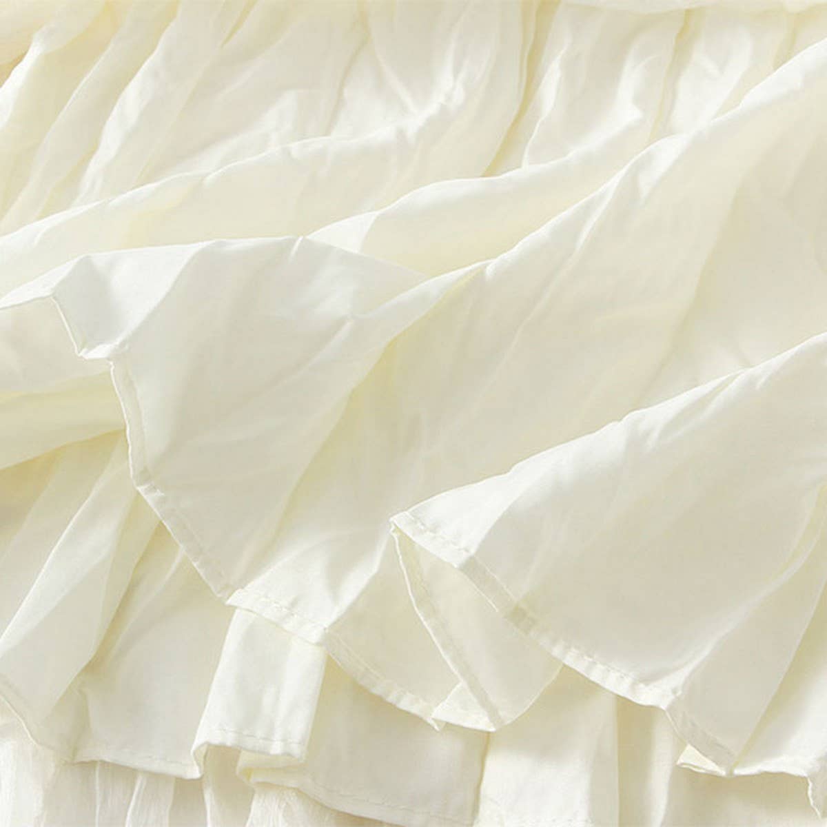 Embroidered Lace A-Line Flared Midi Skirt