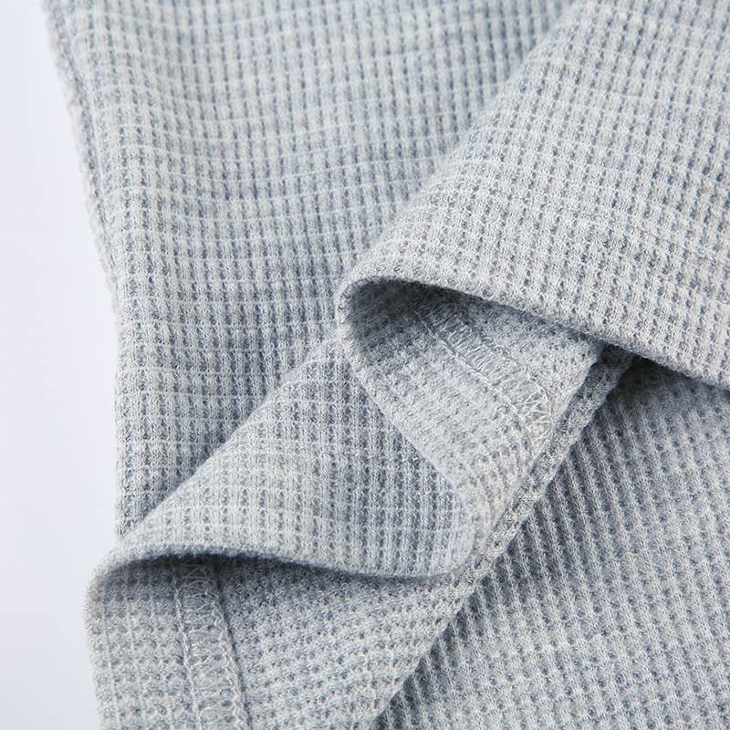 LETTER-PRINTED BRIGHT LINE ROUND NECK HOODIE