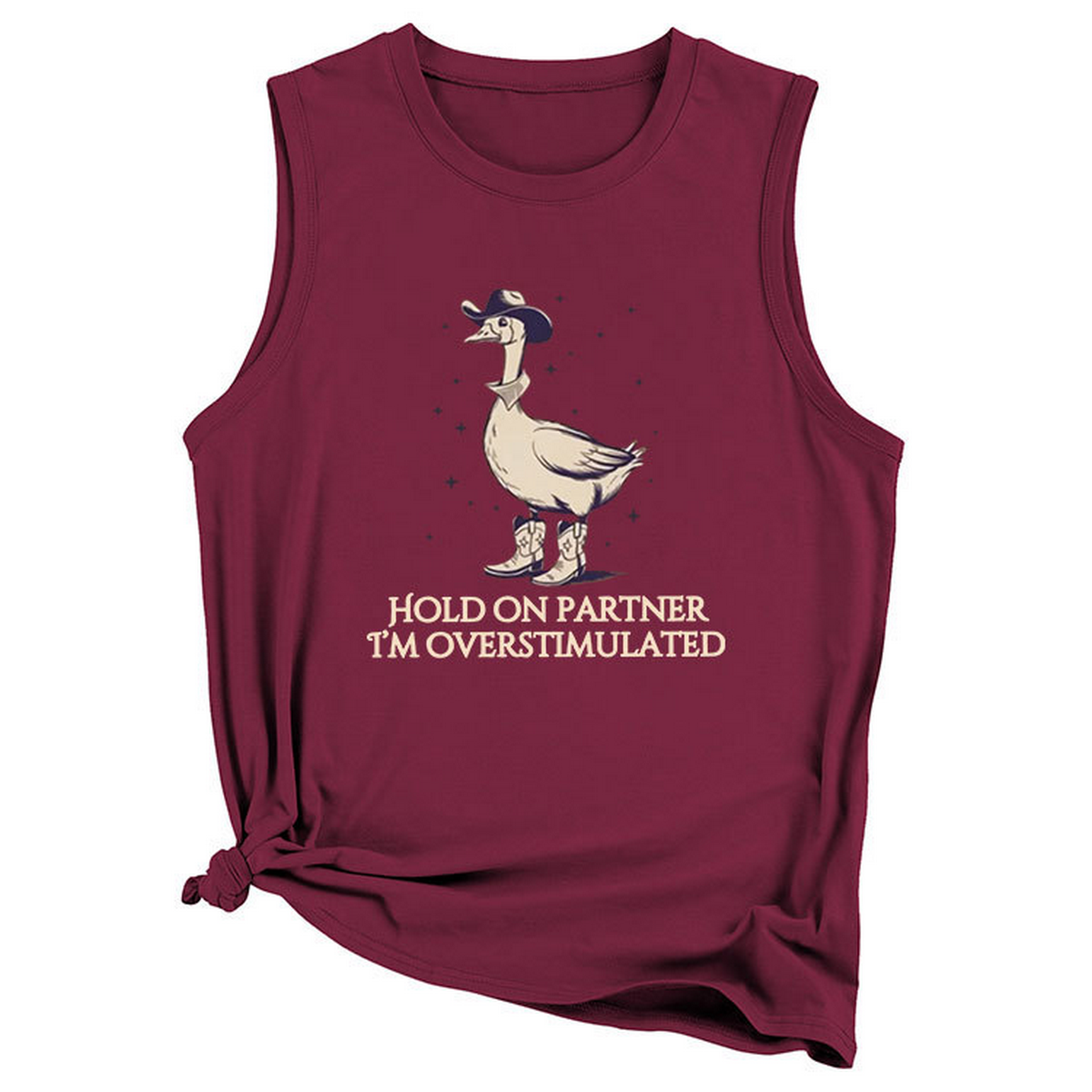 Cute Graphic Tank Top for Women, Loose Fit