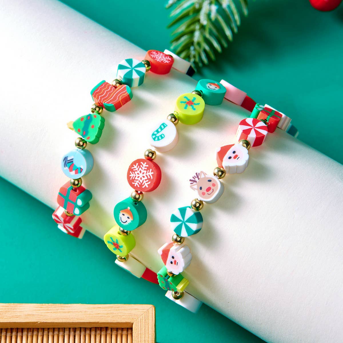 CHRISTMAS SOFT SANTA CLAUS BRACELET