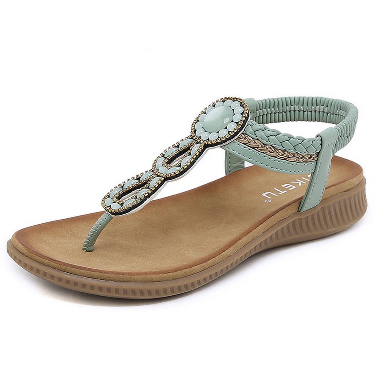 Women?™s Bohemian Sandals ??Round Toe Flats_CWSHS00240