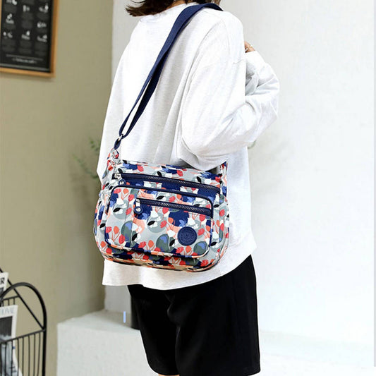 CASUAL NYLON OXFORD CLOTH CROSSBODY SHOULDER BAG_CWASC1729