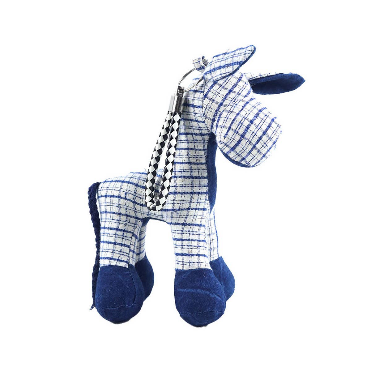 Handmade Indigo Dye Cloth Animal Doll Simple Art