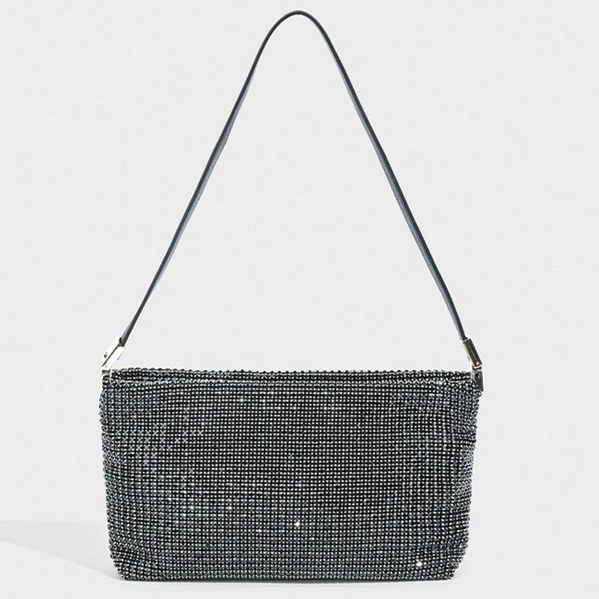 HIGH-END SOFT SURFACE RHINESTONE EVENING BAG_CWAB3610