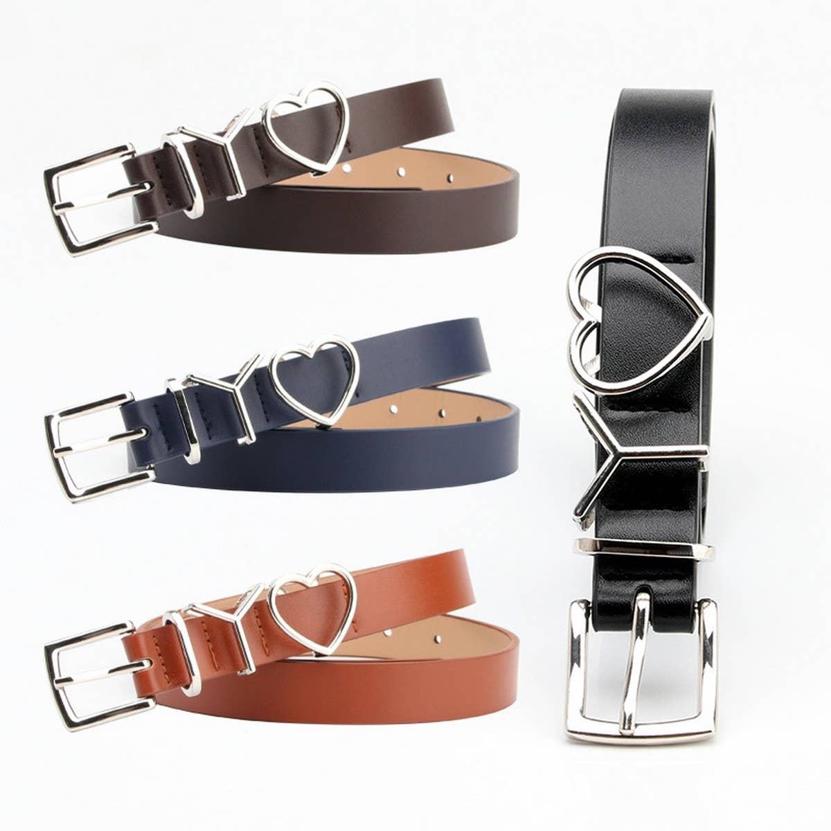 CLASSIC SIMPLE I LOVE YOU THIN BELTS_CWABE0396