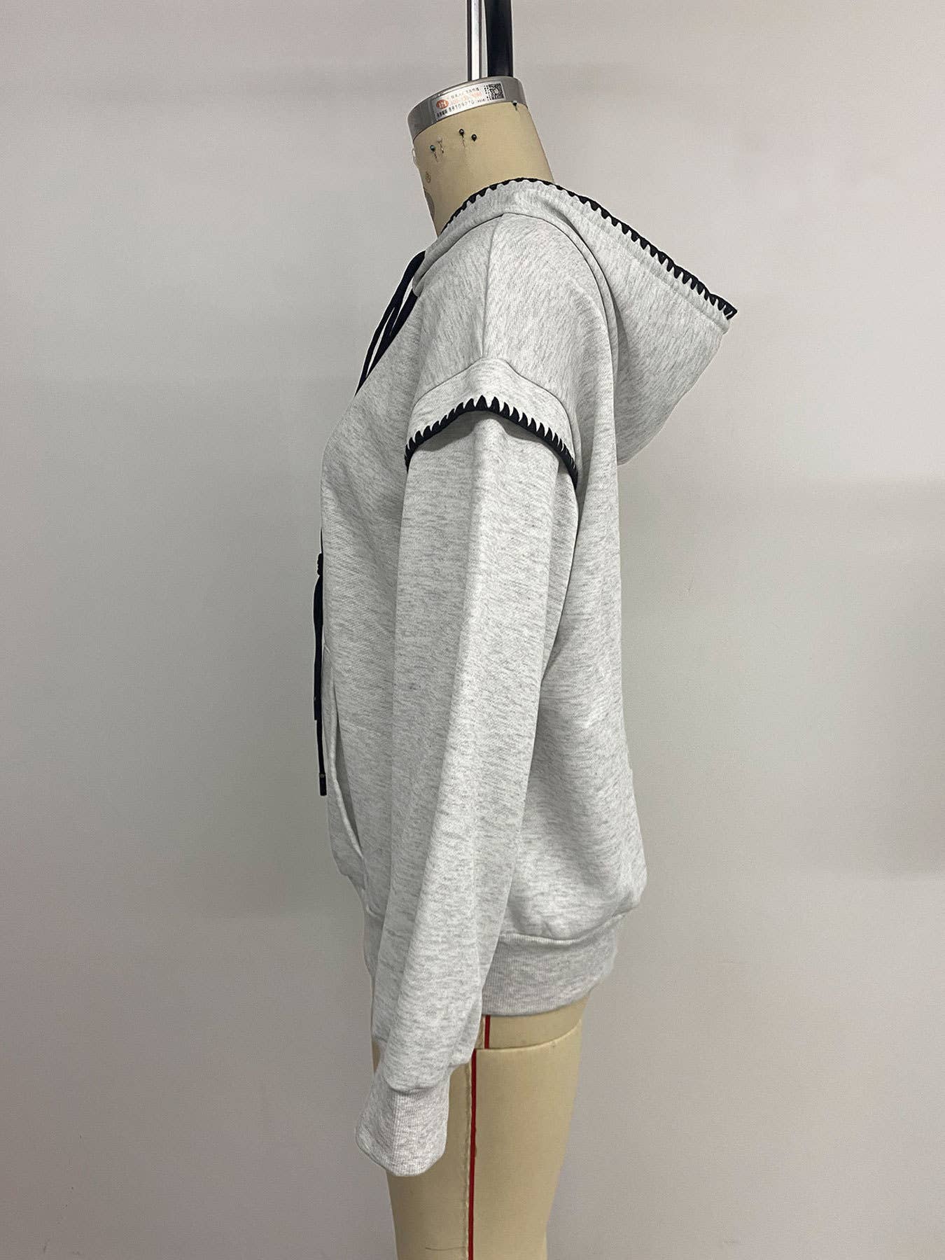 Two versatile long-sleeved hooded sweatshirts