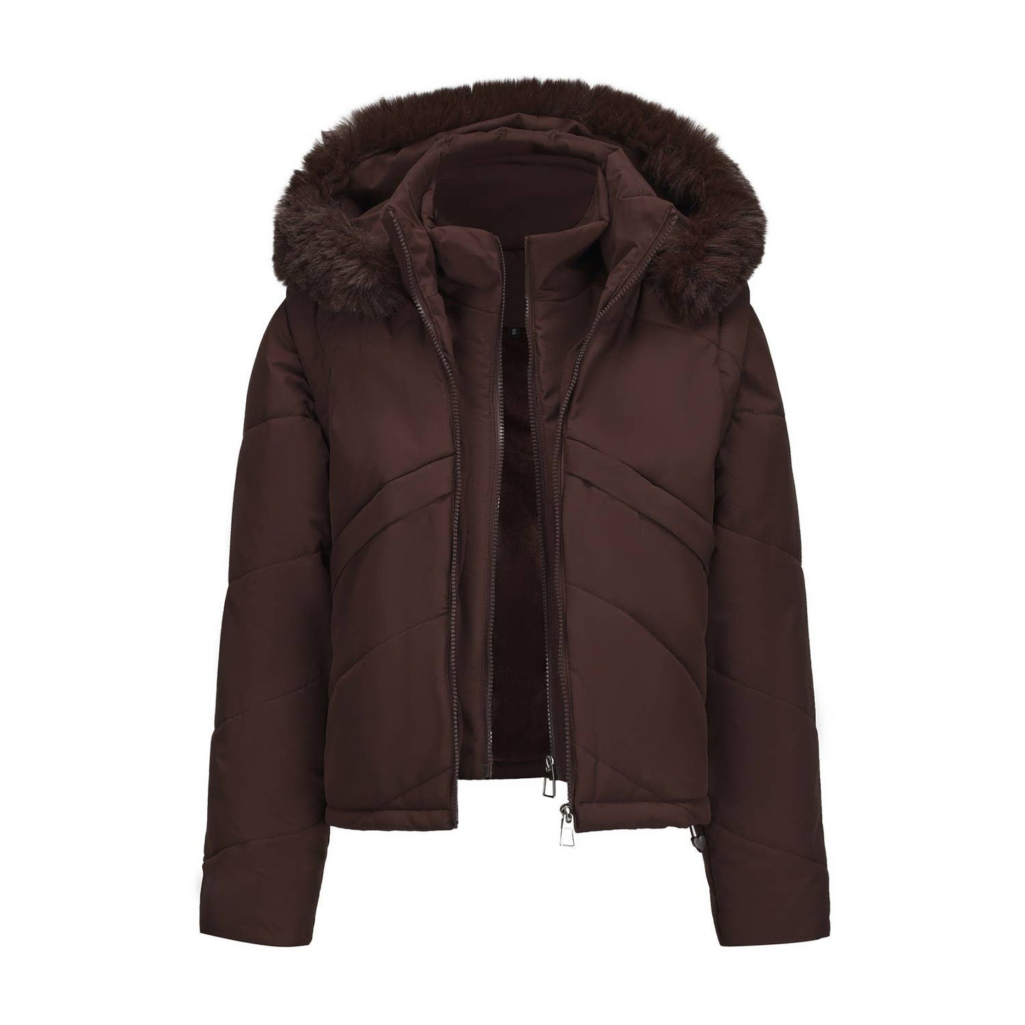 Two detachable cotton-padded jackets