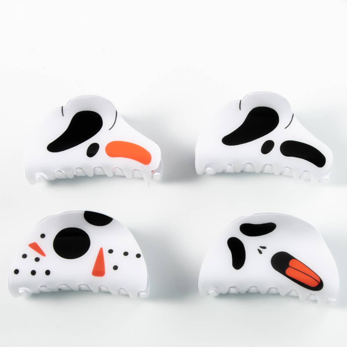 HALLOWEEN WHITE GHOST GRIMACE SHARK CLIP