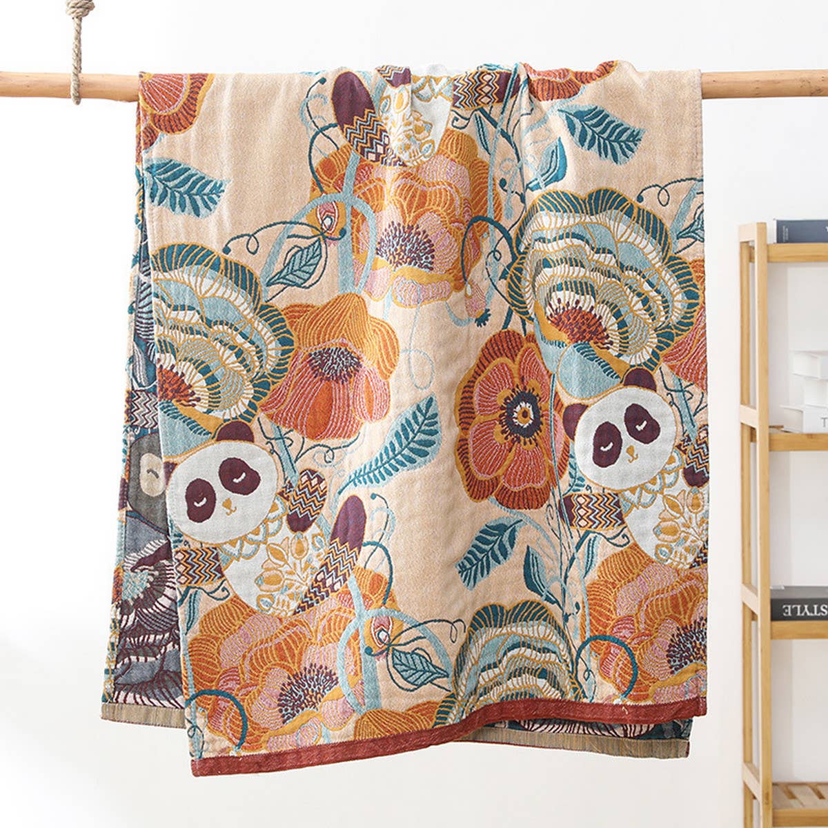 HOUSEHOLD THICK CARTOON BATH TOWEL