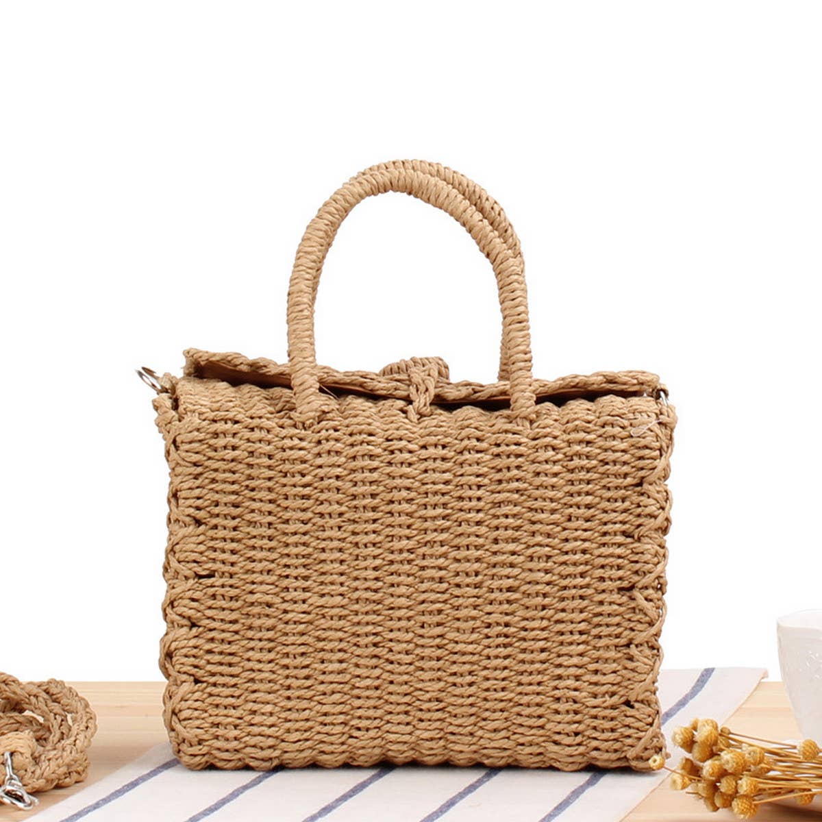 TWO-PURPOSE CASUAL WOVEN BAG_CWAB2104